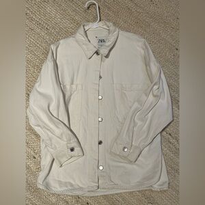 Zara shacket - cream